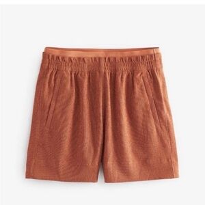 ATHLETA Women’s Echo Burnt Orange Plus Size Shorts Size 16 NEW